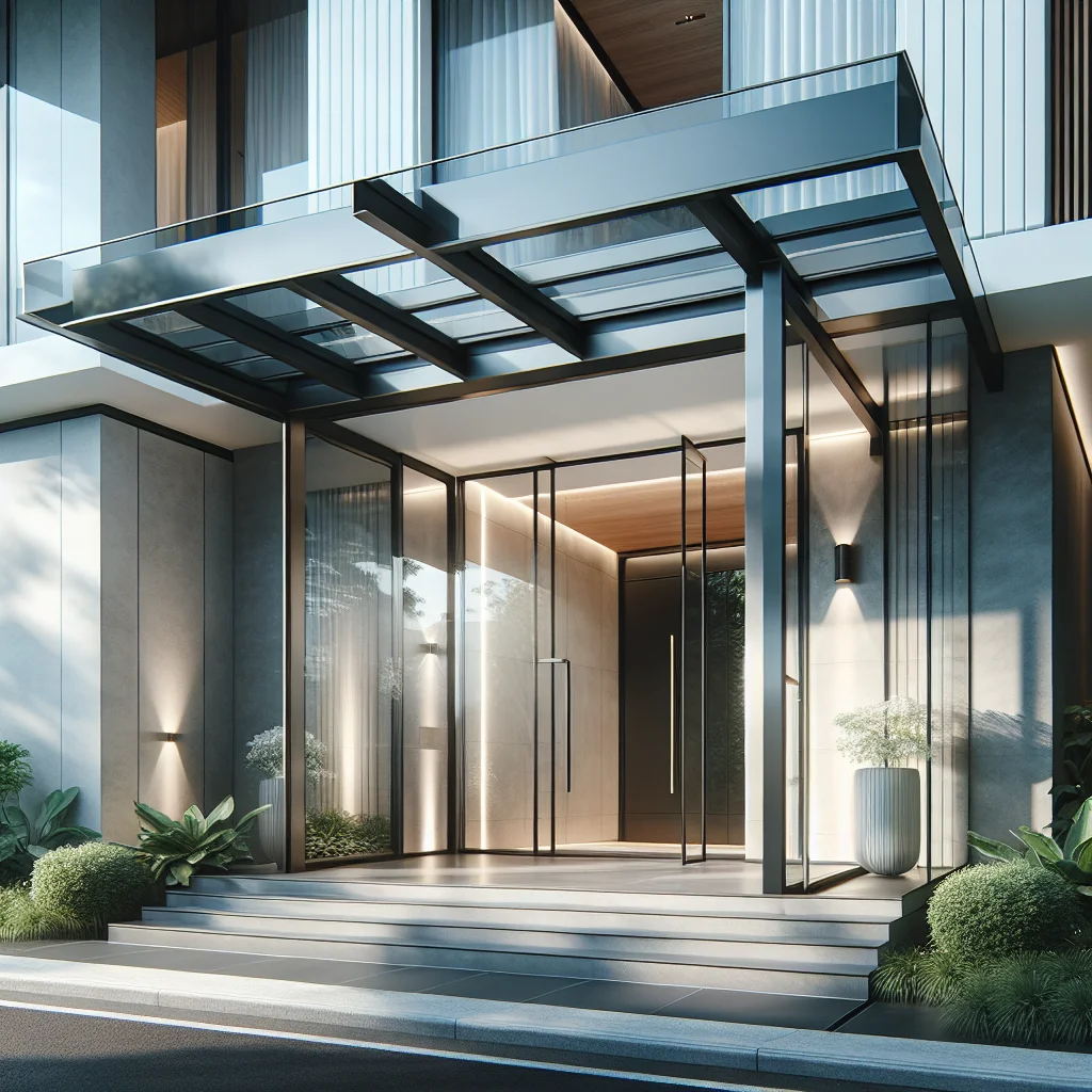 Daszki nad drzwi wejściowe