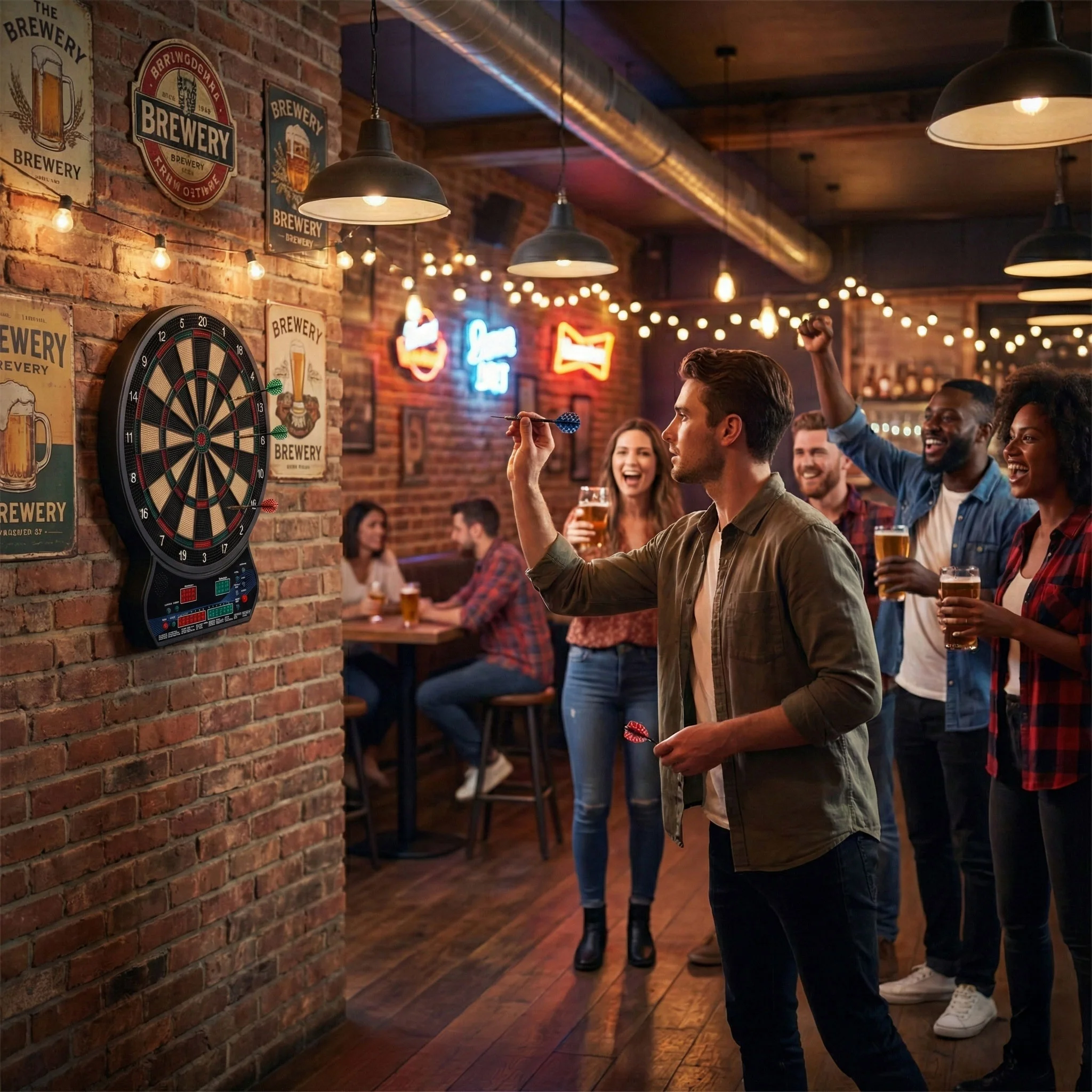 elektroniczna tarcza do darta gry w rzutki lotki tablica lcd 3743a287abd84e9180809805273e7199