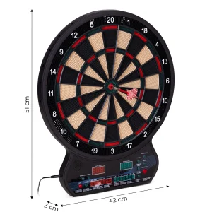 elektroniczna tarcza do darta gry w rzutki lotki tablica lcd 49d52b1177764bc4aac31e20863673b8