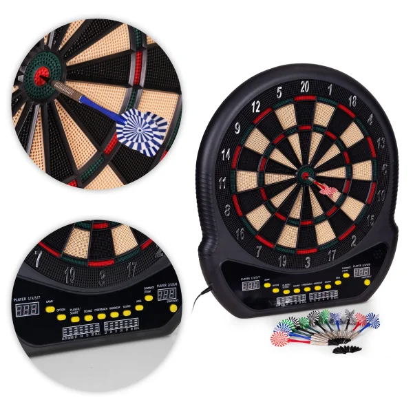 elektroniczna tarcza do darta gry w rzutki lotki tablica lcd f3e3961201864f6ba0ef684ef50ba30c
