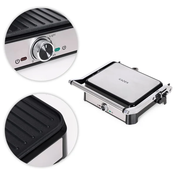 grill elektryczny kontaktowy ryflowany opiekacz do panini ka 06901c7af6d149b7b4c175b3d0083017