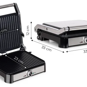 grill elektryczny kontaktowy ryflowany opiekacz do panini ka 5430fc1ff779466a9a64ff293d25a856