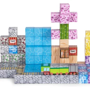 klocki magnetyczne konstrukcyjne dla dzieci zestaw 112 eleme aee38a55fc9547fd8ed50a7ef1547198