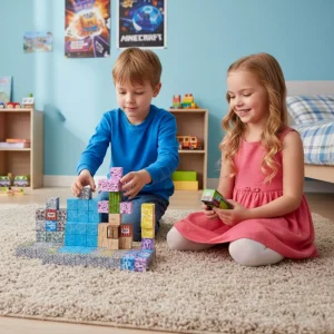 klocki magnetyczne konstrukcyjne dla dzieci zestaw 112 eleme e45aeb87151848b5a115aad1f69812b5