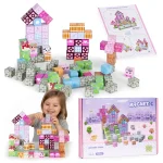 klocki magnetyczne konstrukcyjne dla dzieci zestaw 113 eleme cb244aeb594040ff985f15ffc2d73fca