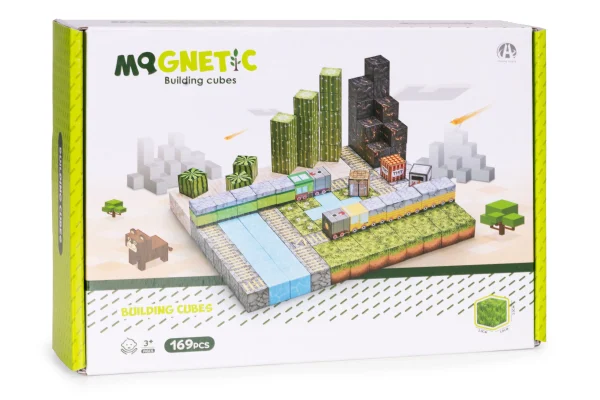klocki magnetyczne konstrukcyjne dla dzieci zestaw 169 eleme b3a88bb9b7c04b5e91c3fe5c0101b28a