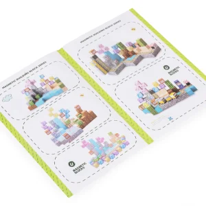 klocki magnetyczne konstrukcyjne dla dzieci zestaw 88 elemen 11529d1a287b4b5e8ce03ae3cc90d914