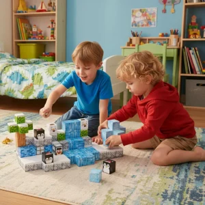 klocki magnetyczne konstrukcyjne dla dzieci zestaw 97 elemen 465abdd79ec244d8a2ab17f8832c4e45