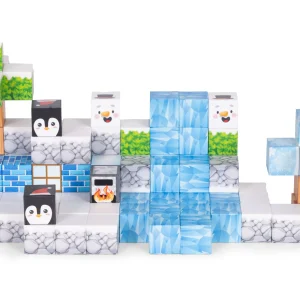 klocki magnetyczne konstrukcyjne dla dzieci zestaw 97 elemen 99dcb811688d46e6af7fb59cac43c158