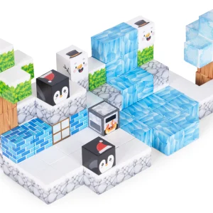 klocki magnetyczne konstrukcyjne dla dzieci zestaw 97 elemen eeba3293d55146b795f2d8d75ed4a98b