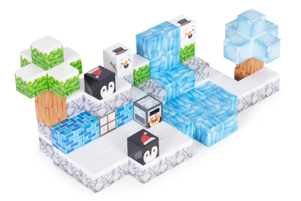 klocki magnetyczne konstrukcyjne dla dzieci zestaw 97 elemen eeba3293d55146b795f2d8d75ed4a98b