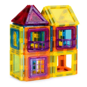 klocki magnetyczne konstrukcyjne domek autko 45 elementow e0507d1f5c504960b36e4ccc8874c661