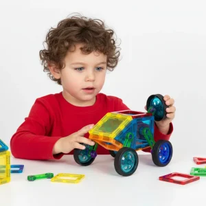 klocki magnetyczne konstrukcyjne domek autko 48 elementow 8666b77ad5ea458d8e1fa37065ef5e2d