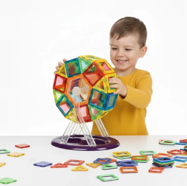 klocki magnetyczne konstrukcyjne domek autko karuzela 70 ele c9c15b01eb0547b9b3e60ab45414dfd7