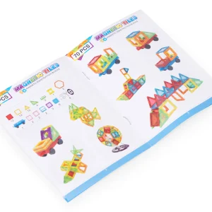 klocki magnetyczne konstrukcyjne domek autko karuzela 70 ele f6218ab7094e40f691cee131508eb0fe