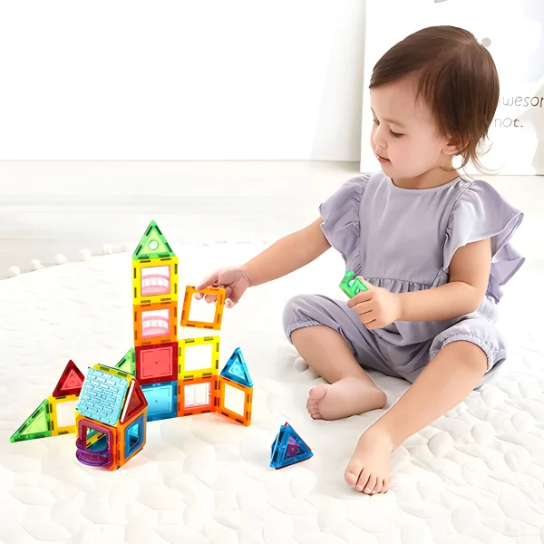 klocki magnetyczne konstrukcyjne domek autko przyczepka 130 5d903be0f31f4a52944d224a0749182a