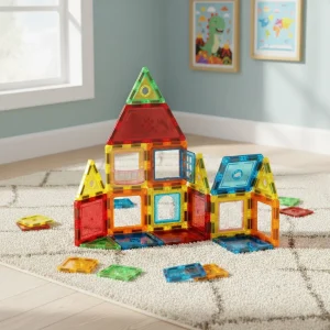 klocki magnetyczne konstrukcyjne domek autko przyczepka 130 6a62034a77414369b9001e3f2fb9c17f