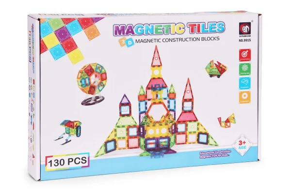 klocki magnetyczne konstrukcyjne domek autko przyczepka 130 efb5d0002c79408499bc91ecefe52789