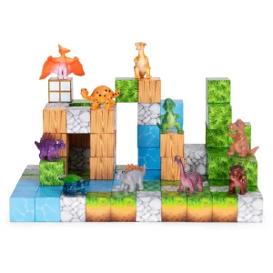 klocki magnetyczne konstrukcyjne zestaw dla dzieci 114 eleme ebfd58cf74884a4d8a81056dcc2bb3e1