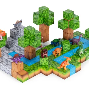 klocki magnetyczne konstrukcyjne zestaw dla dzieci 142 eleme 882ce4af18834d44a67dcbac4e33c69c