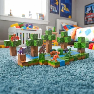 klocki magnetyczne konstrukcyjne zestaw dla dzieci 142 eleme 915deac099f54a048cf069f9befe4b6e