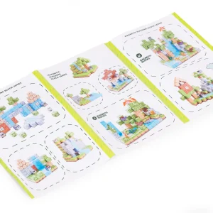 klocki magnetyczne konstrukcyjne zestaw dla dzieci 142 eleme b513ffaf680a459ca99cec958cb86e0e