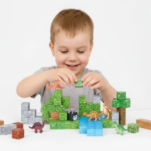 klocki magnetyczne konstrukcyjne zestaw dla dzieci 142 eleme dccfc521e6304894abf90a59bb27eea6