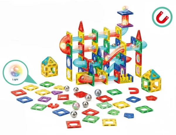 klocki magnetyczne tor kulkowy led klocki konstrukcyjne kulo 31c38cd294a34d0b92cc780840c0e52c