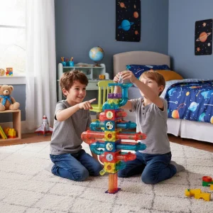 klocki magnetyczne tor kulkowy led klocki konstrukcyjne kulo ea7d4db955364f1c84d8bcece4f291c7