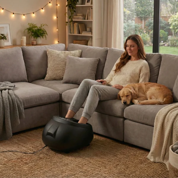 masazer elektryczny do stop z funkcja grzania refleksologia bed3a8cb6cba442a916251212c939d1c