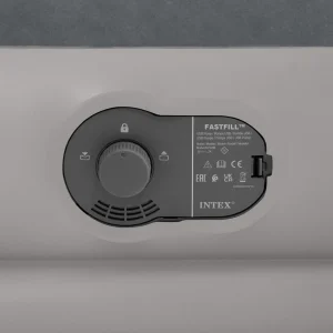 materac dmuchany dwuosobowy 203x152x30 cm z wbudowana pompka 285a92d7c8f54b37bc416b2a6aebc0e5