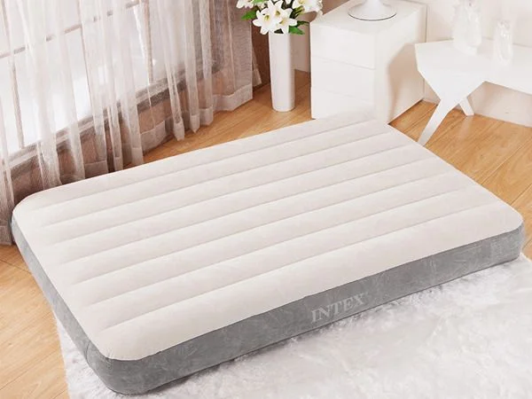 materac welurowy dmuchany 191x99 cm intex 64101 1773758dcf9844d1b15d1209aa0bcda2