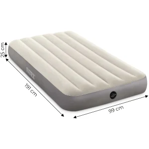 materac welurowy dmuchany 191x99 cm intex 64101 c34cf14482504fe7b5273ec0e5557a6c