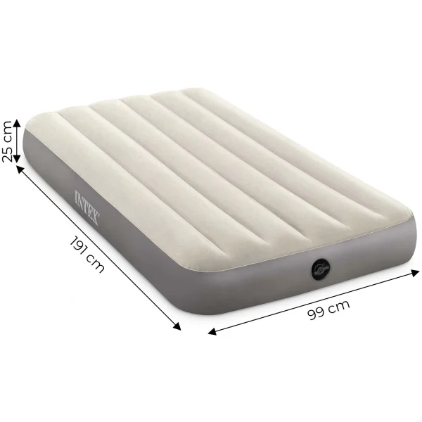 materac welurowy dmuchany 191x99 cm intex 64101 c34cf14482504fe7b5273ec0e5557a6c