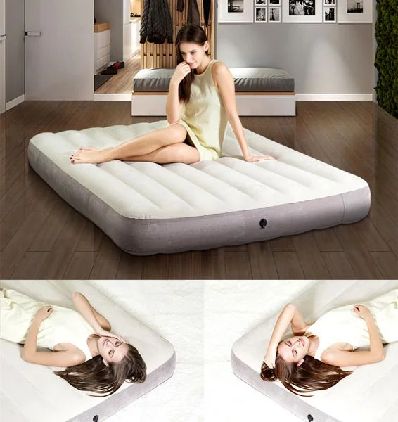 materac welurowy dmuchany 191x99 cm intex 64101 c39f7f60ea99473d962310872fb7c3a6