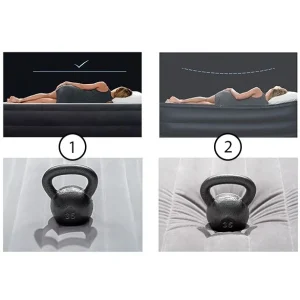 materac welurowy dmuchany 191x99 cm intex 64101 fbf6c13613a9449994d9084ce23cf172