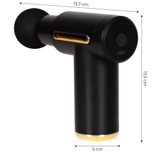 pistolet do masazu masazer reczny wibracyjny zestaw 4 koncow 1aa3465512054b00871a25ff25d6fd86