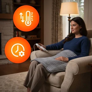 poduszka elektryczna 60x30 cm mata grzewcza z pilotem 10 poz 3a6fdac93571477699ceb79a12b62493