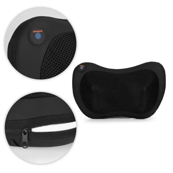 poduszka masujaca z funkcja grzania masazer do ciaa 4 gowice 41eb5cbb60e7451fa47a23e8120c2762