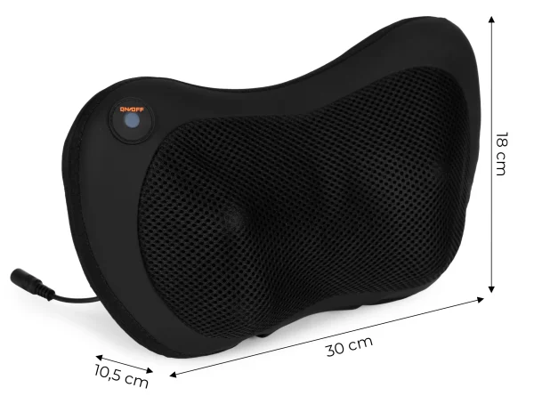 poduszka masujaca z funkcja grzania masazer do ciaa 4 gowice ad5ff543b11f4630a907c6532b9f5a37