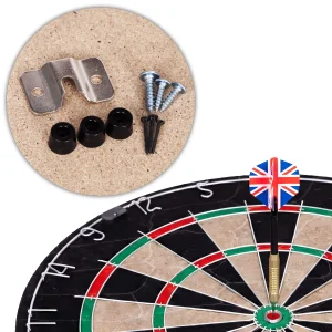 tarcza do darta gry w rzutki lotki tablica sizalowa 46 cm ze 0e3f29466a1d4b0f8e53e5c5c399827f