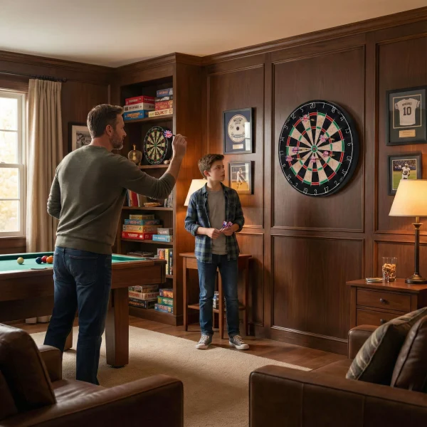 tarcza do darta gry w rzutki lotki tablica sizalowa 46 cm ze f00accc07a5c4567a159e33503855f21