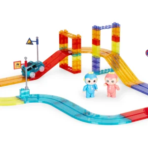 tor dla aut klocki magnetyczne komplet 154 elementy autka le bd0cd0c882c441debf3adb8cef243c1a