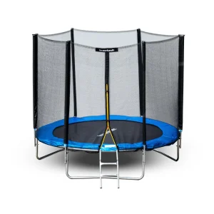 trampolina ogrodowa z siatka zewnetrzna o srednicy 8 ft 244 b58d3257f5f242ba959da585e250df70