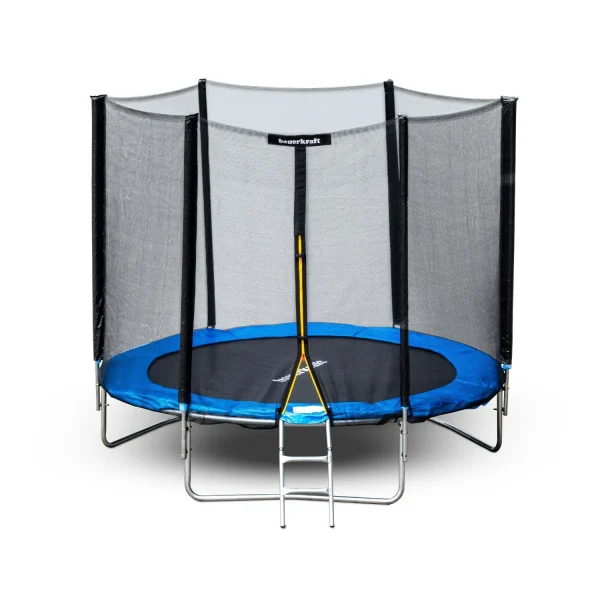 trampolina ogrodowa z siatka zewnetrzna o srednicy 8 ft 244 b58d3257f5f242ba959da585e250df70