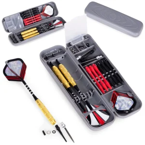 zestaw 3 rzutek do darta 17g brass metalowe lotki do tarcz s 183781da971648d69cec988450de2c68