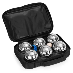 zestaw do gry w bule kule boules petanque 6 szt etui i akces 41df662c0a3a4737ba246982421d91a3