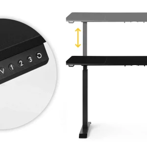 biurko elektryczne regulowane 140x70 cm regulacja wysokosci 16fb3d610c7e461d8eada5c092e410b5