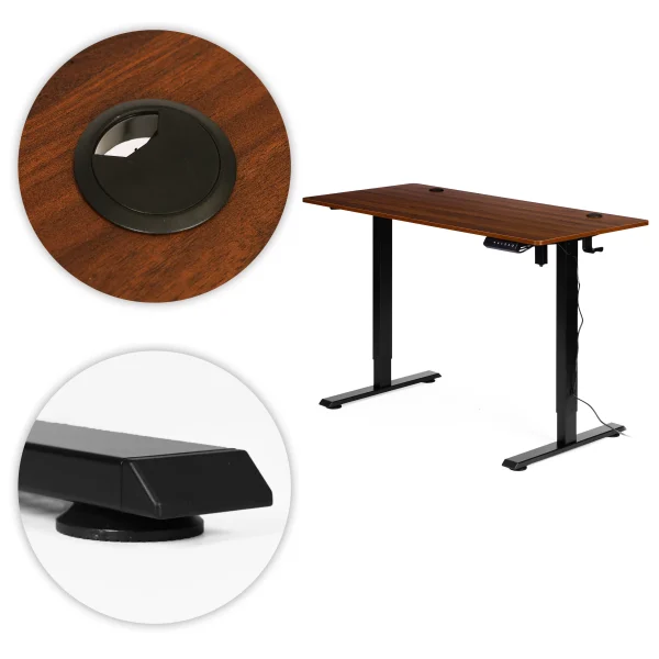 biurko elektryczne stojace 120x60 cm regulacja wysokosci 72 52e07dfc35914abaa2bdebcc451e65b6