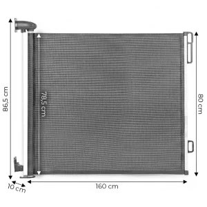 bramka barierka roleta 160 cm ochronna zabezpieczajaca na sc 4e4d4504cc084015975fcccc3f76067c